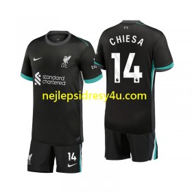 Fotbalový Dres Liverpool Chiesa 14 Dětské Venkovní 2024/25